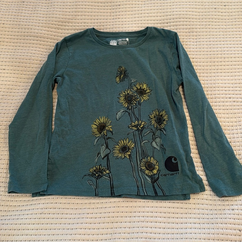 Girls Carhartt long sleeve shirt